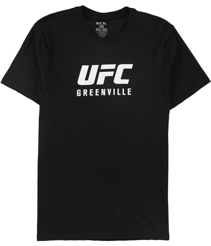 UFC Mens Greenville June 22 Graphic T-Shirt black S
