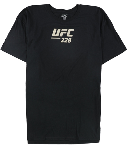 UFC Mens 228 Sept 8 Graphic T-Shirt black 3XL