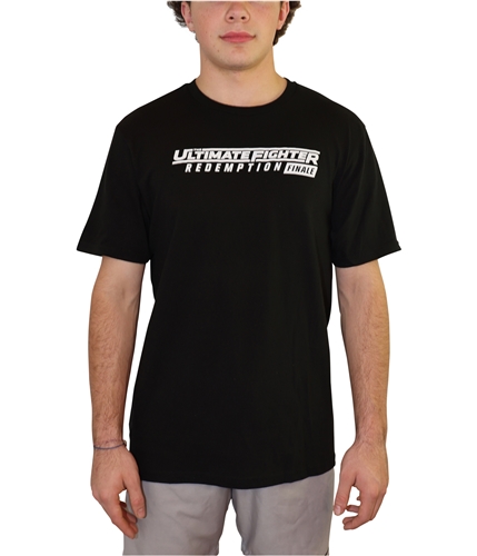 UFC Mens Redemption Finale Graphic T-Shirt black S