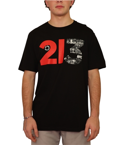 UFC Mens 213 Las Vegas Graphic T-Shirt black S