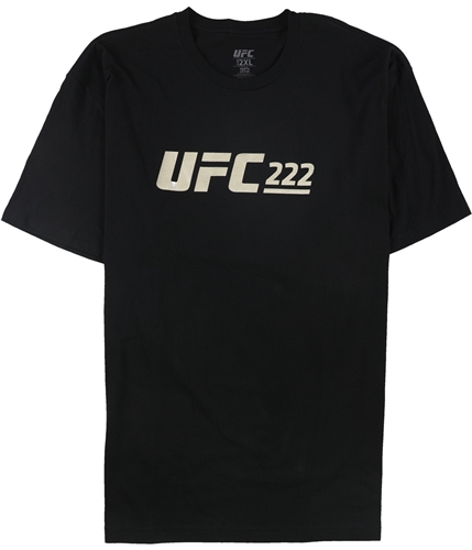 UFC Mens 222 Mar 3rd Las Vegas Graphic T-Shirt black S