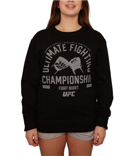 UFC Womens Fight Night Sweatshirt black S