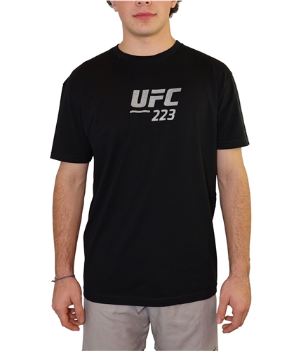 UFC Mens 223 April 7th Brooklyn Graphic T-Shirt black S