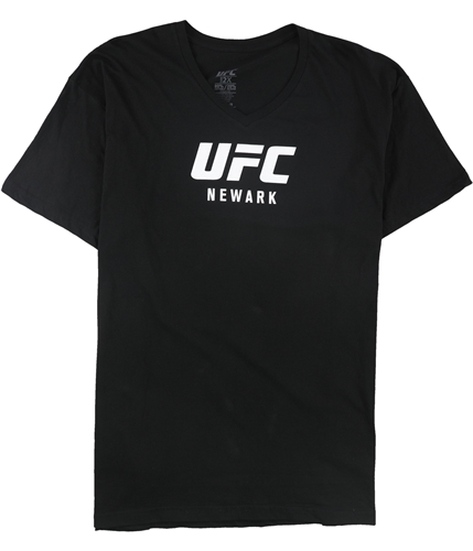 UFC Mens Newark Aug 3 Graphic T-Shirt black L