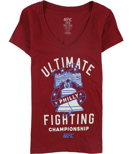 UFC Womens Philly Graphic T-Shirt darkred XS