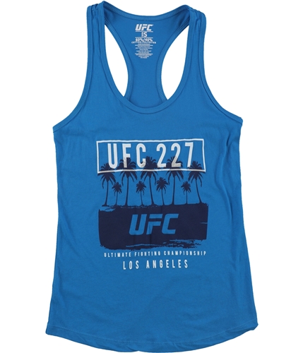 UFC Womens 227 Los Angeles Racerback Tank Top blue S