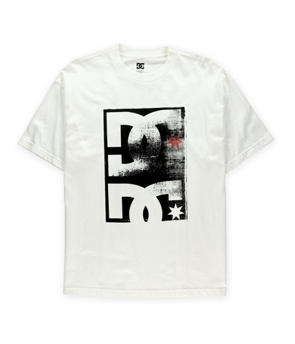 DC Mens Double Graphic T-Shirt white XL