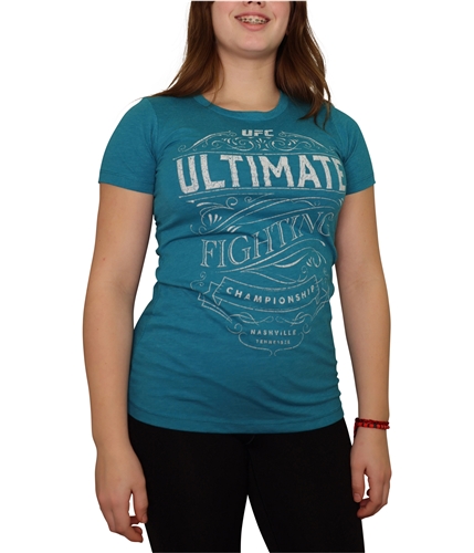 UFC Womens Nashville Tennessee Graphic T-Shirt blue S