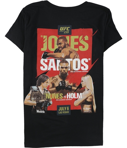 UFC Womens 239 July 6 Las Vegas Graphic T-Shirt black M
