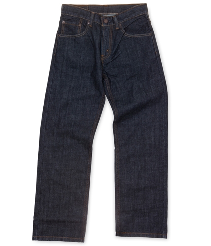 Levi's Boys 505 Straight Leg Jeans blue 12x26
