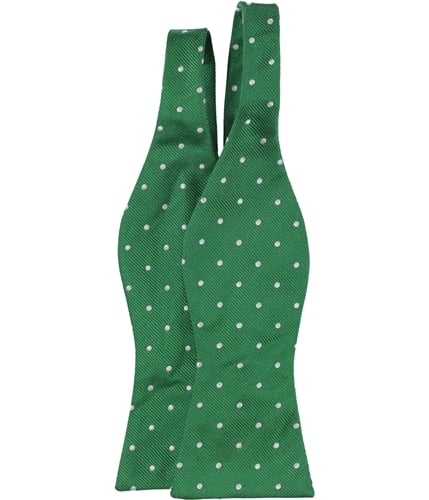 Tommy Hilfiger Boys Polka Dot Silk Self-tied Bow Tie green One Size