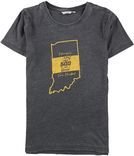 INDY 500 Womens State Logo Graphic T-Shirt gray S