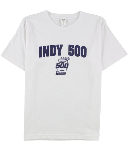INDY 500 Boys Logo Print Graphic T-Shirt white S