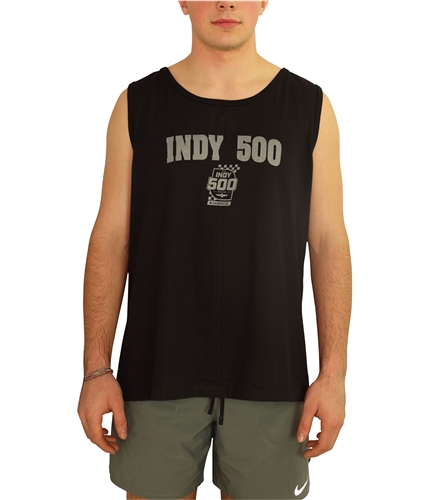 INDY 500 Mens Logo Print Tank Top black L