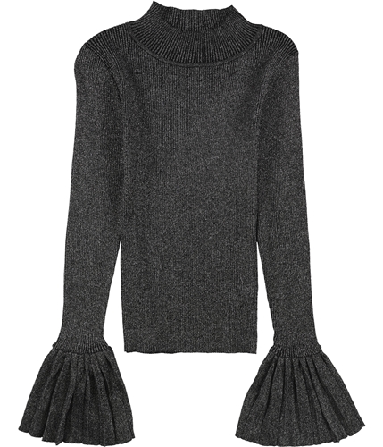 Lucy Paris Womens Mallary Knit Sweater black M