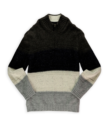 Nautica Mens Engineer Stripe Pullover Sweater brwncrmgry 2XL