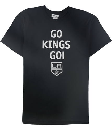 Rinky Mens Go Kings Go Graphic T-Shirt black L