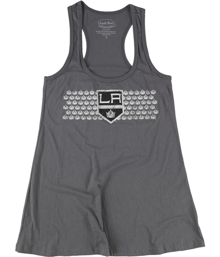 Majestic Womens LA Kings Racerback Tank Top gray S