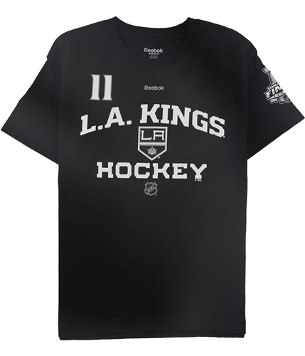 Reebok Boys Los Angeles Kings 2014 Kopitar Graphic T-Shirt black M