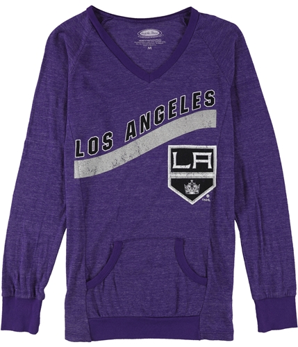Majestic Womens Los Angeles Kings Graphic T-Shirt purple S