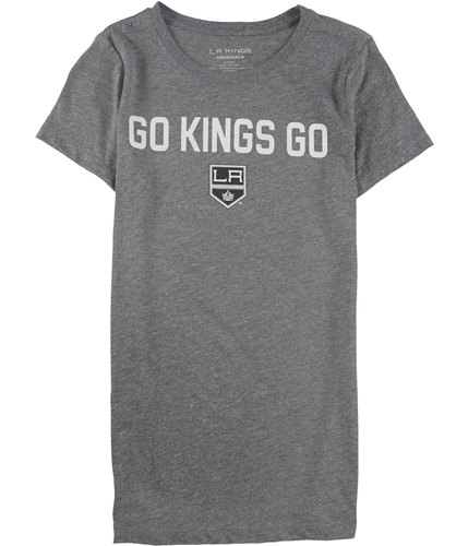 LA Kings Originals Womens Go Kings Go Graphic T-Shirt gray M