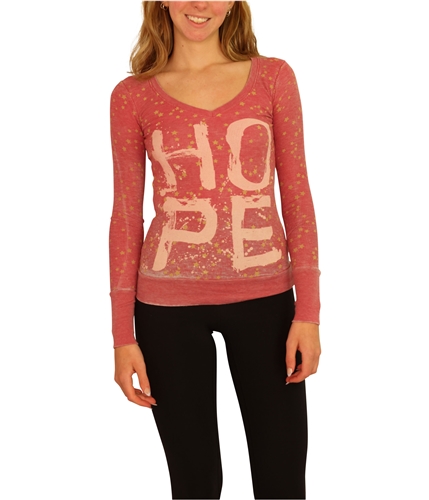 Peace Generation Womens Hope Graphic T-Shirt ltred XS