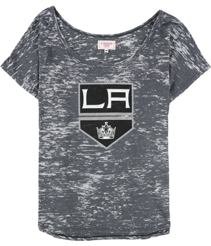 Stadium Chic Womens LA Kings Graphic T-Shirt gray S