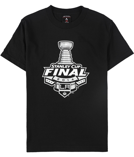 Antigua Mens Stanley Cup Final 2014 LA Kings Graphic T-Shirt black S