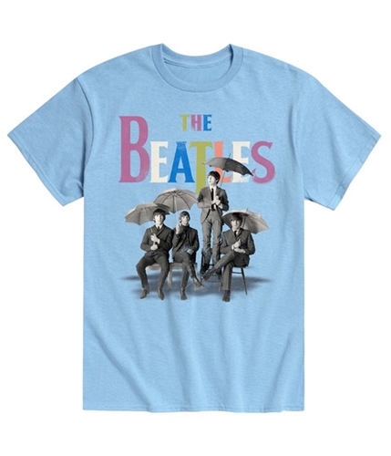 Delta Apparel Mens The Beatles Graphic T-Shirt blue XL