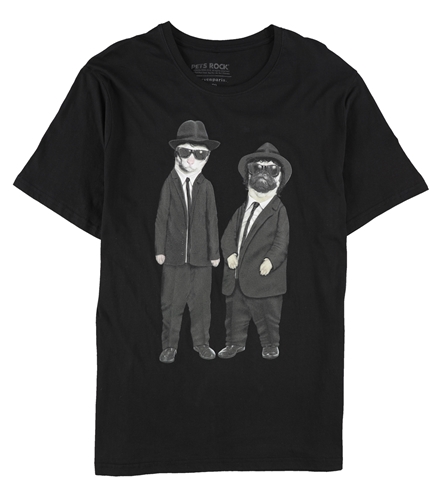 Elevenparis Mens Brothers Graphic T-Shirt black L