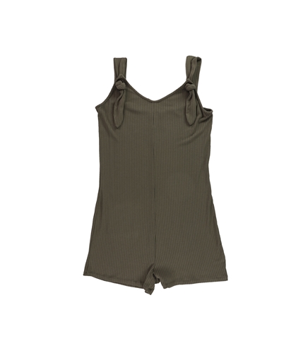 n:philanthropy Womens Knot Overalls Romper Jumpsuit chocolate S