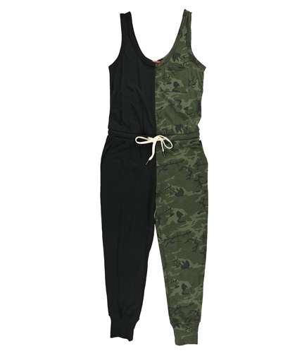 n:philanthropy Womens Camo Jumpsuit blackcamo S