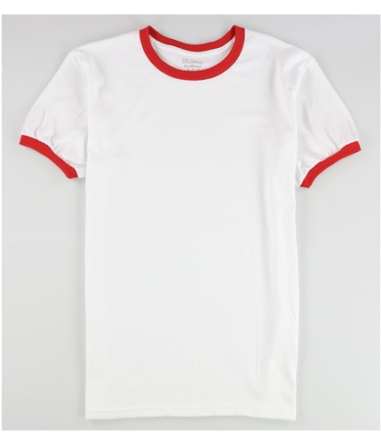 Gildan Mens 2-Tone Basic T-Shirt redwhite M
