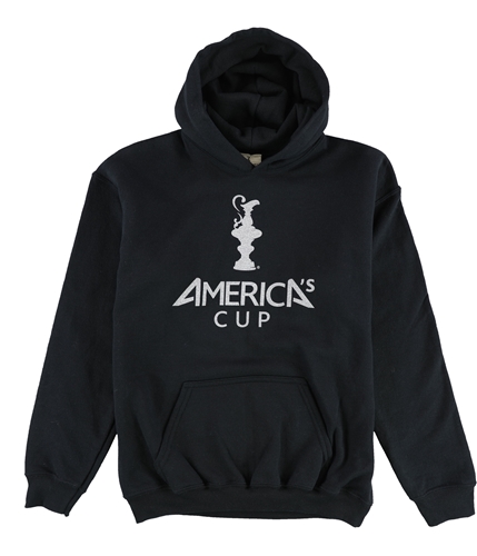 G-III Sports Boys America's Cup Logo Hoodie Sweatshirt black L