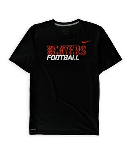 Nike Mens Dri fit Oregon State Graphic T-Shirt beaversblack L