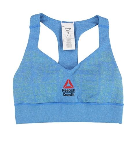 Reebok Womens Crossfit Sports Bra blue S