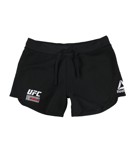 Reebok Womens Fight For Yours Athletic Workout Shorts black S