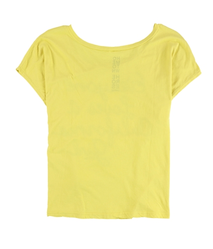 Hometown Heroes Womens Everyone Loves A California Girl Graphic T-Shirt yellow S