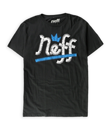 Neff Mens Springy Graphic T-Shirt black M