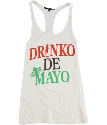 TRULY MADLY DEEPLY Womens Drinko De Mayo Tank Top ivory XS