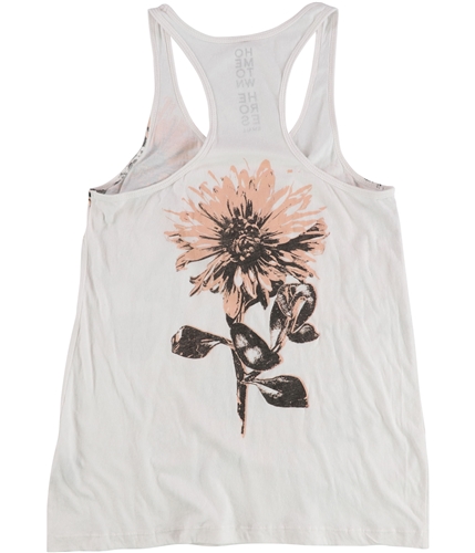 Hometown Heroes Womens Blooming Flowers Racerback Tank Top blush S