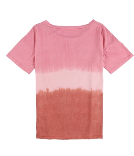 Mouchette Womens Faded Boyfriend Basic T-Shirt pink XS