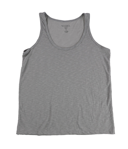 WESSEX Womens Heathered Tank Top gray XS