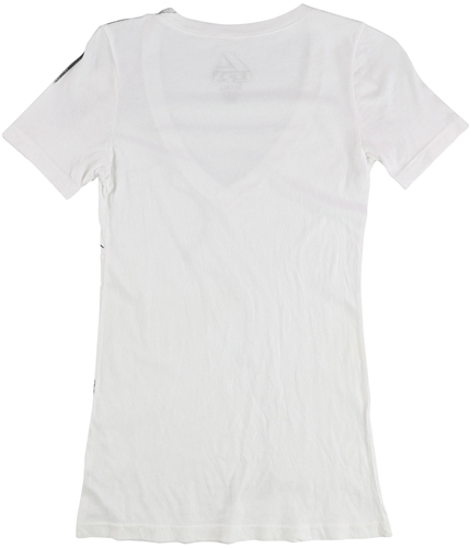 Lira Womens Two Tone Basic T-Shirt whtblk S