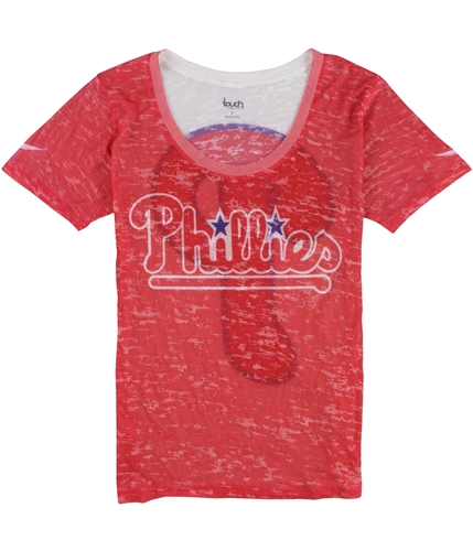 Touch Womens Phillies Graphic T-Shirt redmulti S