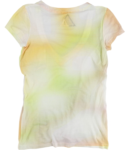 Seneca Rising Womens Multi Tone Basic T-Shirt multicolor 1X