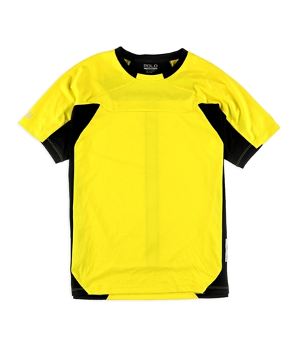 Ralph Lauren Mens Colorblocked Basic T-Shirt ylwblck M