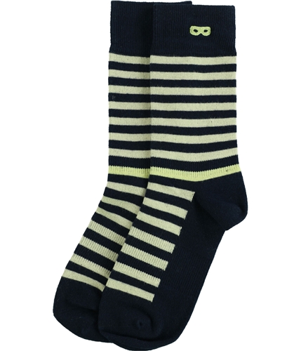 Pair of Thieves Mens Striped Midweight Socks nvymulti 10-13