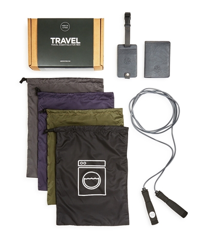 Men In Cities Mens Travel Essentials Kit Luggage Travel Kits multi