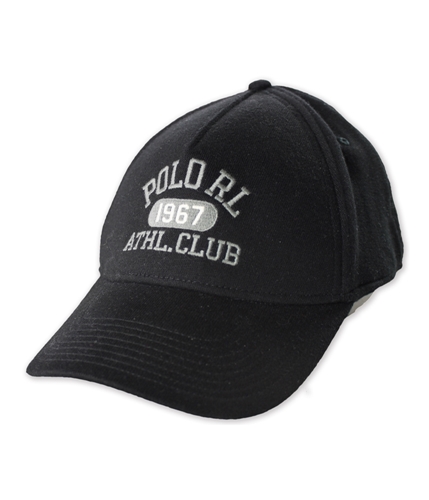 Ralph Lauren Mens Athl. Club Baseball Cap black One Size